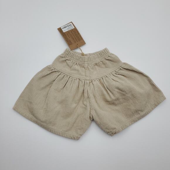 The Simple Folk The Corduroy Culottes in Oatmeal Size 0/3 Months - Picture 6 of 8